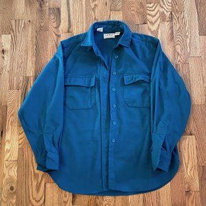 LL Bean Cotton Button Down Size 10